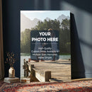 Framed Custom Canvas Wall Art – Personalized Photo Print,