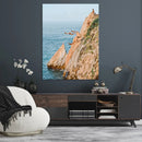 Cliff Divers Wall Art Canvas Print – Oceanfront Cliffs Waves by MyGreatCanvas | Canvas Wall Art Prints | Photo Prints & Wall Decor