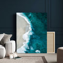 Aerial Ocean View Wall Art Canvas Print – Framed Coastal by MyGreatCanvas | Canvas Wall Art Prints | Photo Prints & Wall Decor