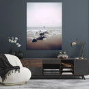 Moody Seascape Wall Art Canvas Print – Foggy Ocean Waves by MyGreatCanvas | Canvas Wall Art Prints | Photo Prints & Wall Decor