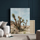 Joshua Tree Desert Canvas Print Southwestern Boho Landscape