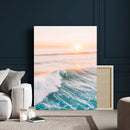 Pastel Ocean Wall Art Canvas Print, Tranquil Nautical by MyGreatCanvas | Canvas Wall Art Prints | Photo Prints & Wall Decor
