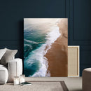 Serene Ocean Waves Wall Art Beach Wall Decor by MyGreatCanvas | Canvas Wall Art Prints | Photo Prints & Wall Decor