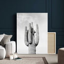 Saguaro Cactus Wall Art – Black and White Desert Canvas by MyGreatCanvas | Canvas Wall Art Prints | Photo Prints & Wall Decor