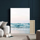 Minimal Ocean Wave Wall Art Canvas Print – Coastal Seascape by MyGreatCanvas | Canvas Wall Art Prints | Photo Prints & Wall Decor