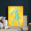 Squidward Tentacles Wall Art Canvas Print – Bold and Brash by MyGreatCanvas | Canvas Wall Art Prints | Photo Prints & Wall Decor