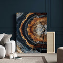 Abstract Wood Grain Canvas Print, Tree Ring Pattern Wall by MyGreatCanvas | Canvas Wall Art Prints | Photo Prints & Wall Decor