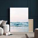 Ocean Wave Wall Art Canvas Print, Minimal Seascape by MyGreatCanvas | Canvas Wall Art Prints | Photo Prints & Wall Decor