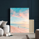 Pastel Beach Wall Art Canvas Print – Soft Coastal by MyGreatCanvas | Canvas Wall Art Prints | Photo Prints & Wall Decor