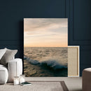 Ocean Wave Wall Art Canvas Print, Calm Coastal Nature by MyGreatCanvas | Canvas Wall Art Prints | Photo Prints & Wall Decor