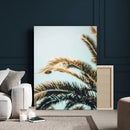 Palm Leaves Wall Art Canvas Print, Minimal Tropical Palm by MyGreatCanvas | Canvas Wall Art Prints | Photo Prints & Wall Decor