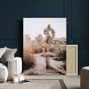 Joshua Tree Desert Wall Art Canvas Print, Minimal Southwest by MyGreatCanvas | Canvas Wall Art Prints | Photo Prints & Wall Decor