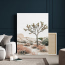 Joshua Tree Desert Wall Art Canvas Print, Minimal Southwest by MyGreatCanvas | Canvas Wall Art Prints | Photo Prints & Wall Decor