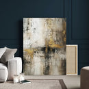 Framed Abstract Wall Art Canvas Print, Gold Black Modern by MyGreatCanvas | Canvas Wall Art Prints | Photo Prints & Wall Decor