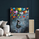 Banksy Balloon Canvas, Banksy Graffiti Art, Balloon Poster, by MyGreatCanvas | Canvas Wall Art Prints | Photo Prints & Wall Decor