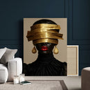 Abstract Afro American Women Wall Art Canvas Print by MyGreatCanvas | Canvas Wall Art Prints | Photo Prints & Wall Decor