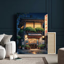 Evening at the Ramen Shop Canvas Wall Art — Japan Night by MyGreatCanvas | Canvas Wall Art Prints | Photo Prints & Wall Decor