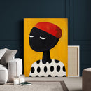 Abstract Portrait Wall Art Canvas Print, Framed Modern by MyGreatCanvas | Canvas Wall Art Prints | Photo Prints & Wall Decor