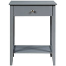 Wooden Nightstand End Table Storage Display by DirectDeals