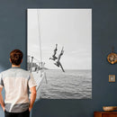 Ocean Dive Wall Art – Summer Splash Canvas Print, Waves & by MyGreatCanvas | Canvas Wall Art Prints | Photo Prints & Wall Decor