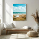 Coastal Serenity Wall Art Canvas Print – Framed Ocean View by MyGreatCanvas | Canvas Wall Art Prints | Photo Prints & Wall Decor