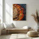 Rustic Wood Wall Art Canvas Print – Framed Nature Earthy by MyGreatCanvas | Canvas Wall Art Prints | Photo Prints & Wall Decor