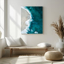 Aerial Ocean View Wall Art Canvas Print – Framed Coastal by MyGreatCanvas | Canvas Wall Art Prints | Photo Prints & Wall Decor