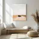 Bison Crossing Wall Art Canvas Print – Framed Western by MyGreatCanvas | Canvas Wall Art Prints | Photo Prints & Wall Decor