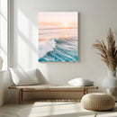 Pastel Ocean Wall Art Canvas Print, Tranquil Nautical by MyGreatCanvas | Canvas Wall Art Prints | Photo Prints & Wall Decor