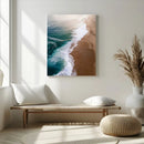 Serene Ocean Waves Wall Art Beach Wall Decor by MyGreatCanvas | Canvas Wall Art Prints | Photo Prints & Wall Decor