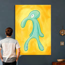 Squidward Tentacles Wall Art Canvas Print – Bold and Brash by MyGreatCanvas | Canvas Wall Art Prints | Photo Prints & Wall Decor