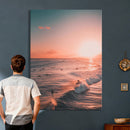Sunset Ocean Wall Art Canvas Print by MyGreatCanvas | Canvas Wall Art Prints | Photo Prints & Wall Decor
