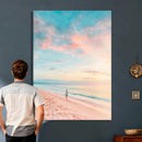 Pastel Beach Wall Art Canvas Print – Soft Coastal by MyGreatCanvas | Canvas Wall Art Prints | Photo Prints & Wall Decor
