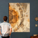 Abstract Wood Ring Wall Art Canvas Print – Natural Tree Ring by MyGreatCanvas | Canvas Wall Art Prints | Photo Prints & Wall Decor