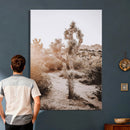 Joshua Tree Desert Wall Art Canvas Print, Minimal Southwest by MyGreatCanvas | Canvas Wall Art Prints | Photo Prints & Wall Decor