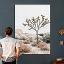 Joshua Tree Desert Wall Art Canvas Print, Minimal Southwest by MyGreatCanvas | Canvas Wall Art Prints | Photo Prints & Wall Decor