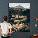 Desert Wall Art Canvas Print, Volcanic Landscape with Soft by MyGreatCanvas | Canvas Wall Art Prints | Photo Prints & Wall Decor