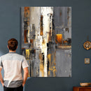 Abstract Urban Reflection Wall Art Canvas Print by MyGreatCanvas | Canvas Wall Art Prints | Photo Prints & Wall Decor