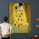 The Kiss Wall Art Canvas Print – Gustav Klimt The Kiss Gold by MyGreatCanvas | Canvas Wall Art Prints | Photo Prints & Wall Decor