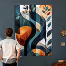 Abstract Flower Wall Art Canvas Print by MyGreatCanvas | Canvas Wall Art Prints | Photo Prints & Wall Decor