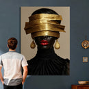 Abstract Afro American Women Wall Art Canvas Print by MyGreatCanvas | Canvas Wall Art Prints | Photo Prints & Wall Decor