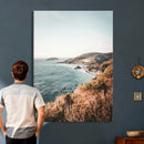 Coastal Cliffs Canvas Wall Art, Ocean Shoreline Photography by MyGreatCanvas | Canvas Wall Art Prints | Photo Prints & Wall Decor