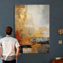 Gold Abstract Canvas Wall Art, Luxury Textured Style Gold by MyGreatCanvas | Canvas Wall Art Prints | Photo Prints & Wall Decor