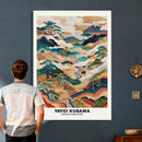 Yayoi Kusama Japanese Landscape Wall Art Canvas Print, by MyGreatCanvas | Canvas Wall Art Prints | Photo Prints & Wall Decor