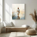 Jesus Walking on Water Wall Art Canvas Print, Christian Wall by MyGreatCanvas | Canvas Wall Art Prints | Photo Prints & Wall Decor