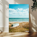 Coastal Serenity Wall Art Canvas Print – Framed Ocean View by MyGreatCanvas | Canvas Wall Art Prints | Photo Prints & Wall Decor