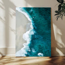 Aerial Ocean View Wall Art Canvas Print – Framed Coastal by MyGreatCanvas | Canvas Wall Art Prints | Photo Prints & Wall Decor