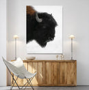 Western Rustic Wall Art Canvas Print Framed Buffalo