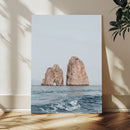 Majestic Sea Rock Wall Art – Framed Coastal Landscape Canvas by MyGreatCanvas | Canvas Wall Art Prints | Photo Prints & Wall Decor