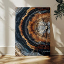 Abstract Wood Grain Canvas Print, Tree Ring Pattern Wall by MyGreatCanvas | Canvas Wall Art Prints | Photo Prints & Wall Decor